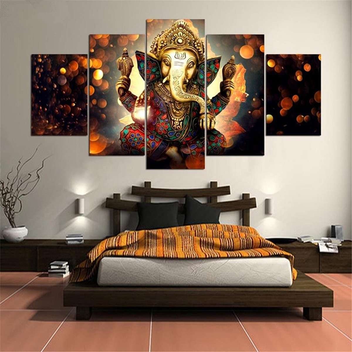 5-Pcs-Canvas-Ganesha-Painting-Indian-Style-FramedFrameless-Poster-Printing-Wall-Art-Decor-Picture-fo-1208833-4