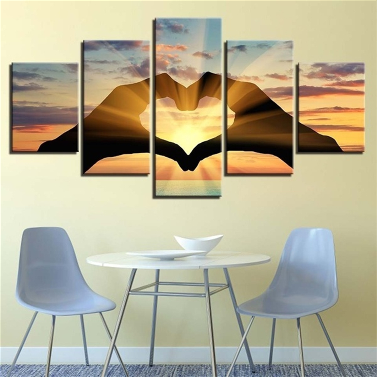 5-Pcs-Wall-Decorative-Painting-Couple-Love-Group-Wall-Decor-Art-Pictures-Canvas-Prints-Home-Office-H-1688799-3