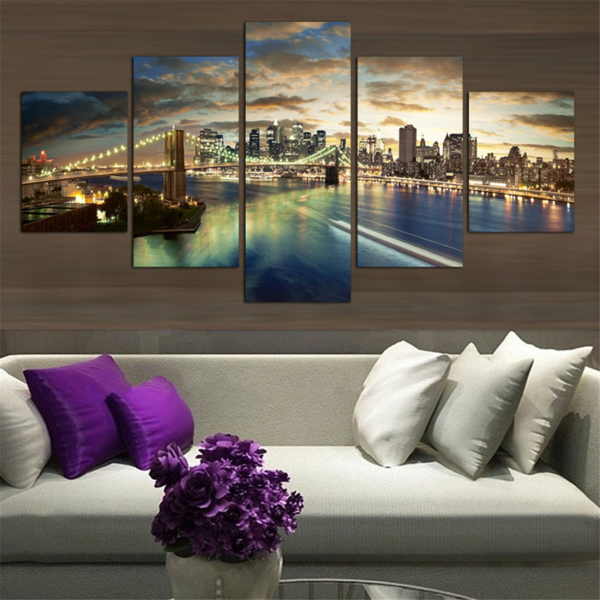 5-Pcs-Wall-Decorative-Painting-New-York-City-at-Night-Wall-Decor-Art-Pictures-Canvas-Prints-Home-Off-1724152-2