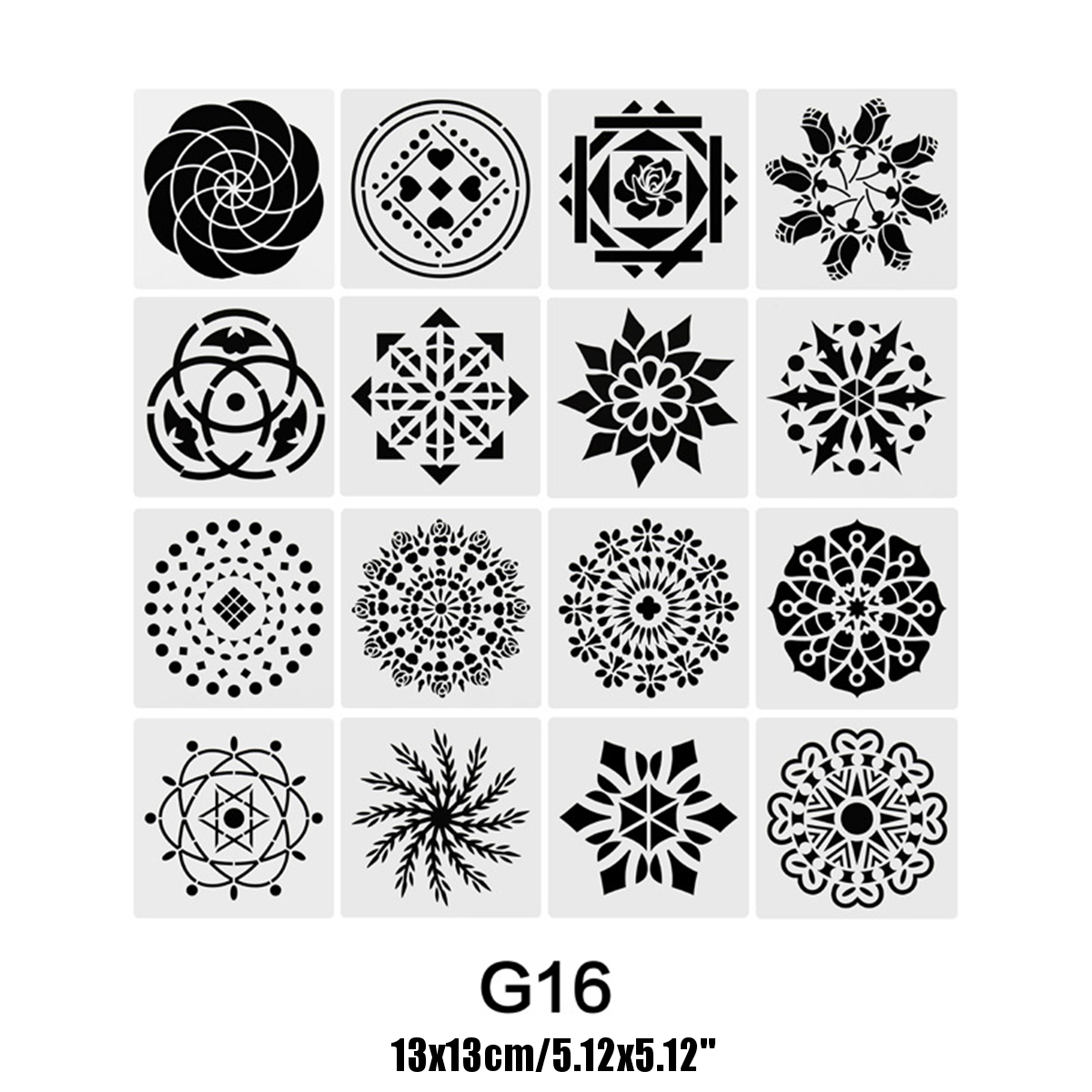 58Pcs-DIY-Mandala-Dotting-Tools-Set-Rock-Painting-Kit-Nail-Art-Craft-Pen-Paint-Stencil-Template-Supp-1790202-5
