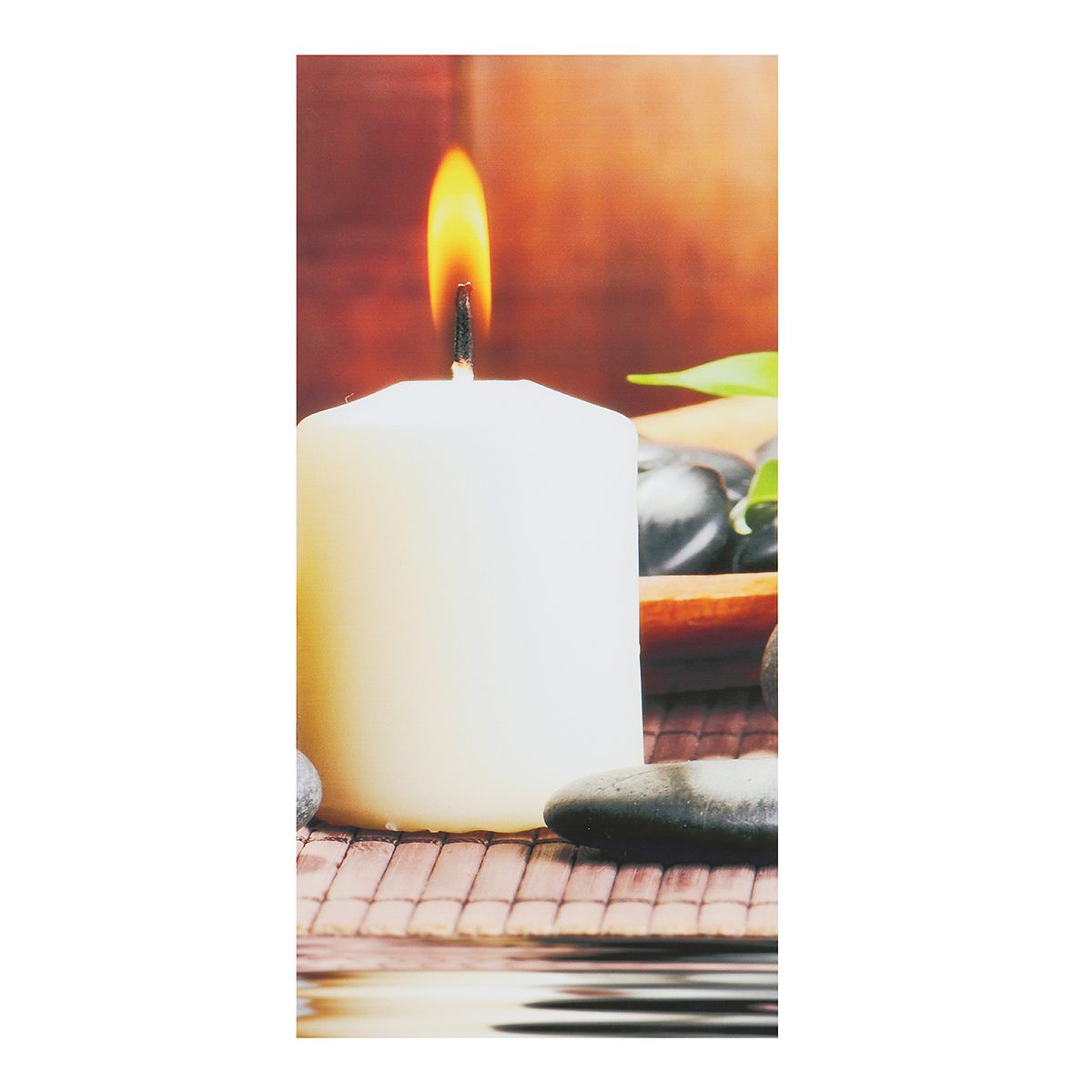 5Pcs-Canvas-Painting-Candle-Scenery-Picture-Wall-Decorative-Print-Art-Pictures-Frameless-Wall-Hangin-1803082-5