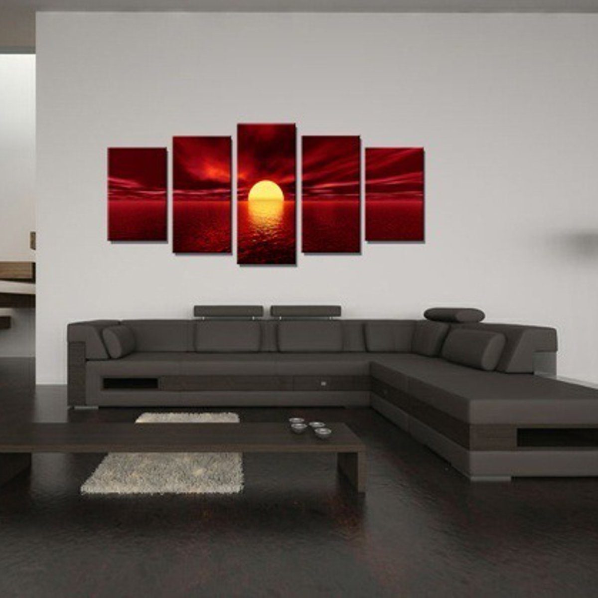 5Pcs-Wall-Decorative-Paintings-Canvas-Print-Art-Pictures-Frameless-Wall-Hanging-Decorations-for-Home-1720818-4