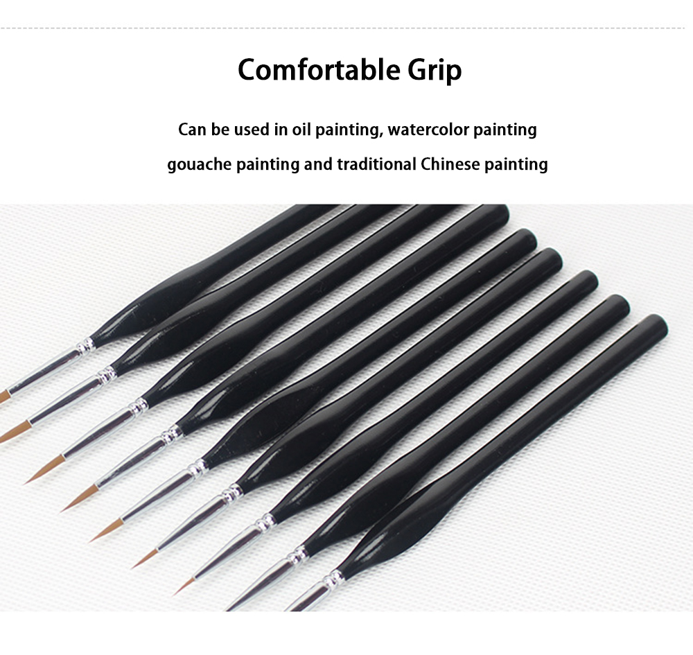 9-Pcs-Hook-Line-Pen-Set-Black-Triangle-Pole-Brush-Pens-Oil-Painting-Brush-Watercolor-Art-for-Student-1716910-4