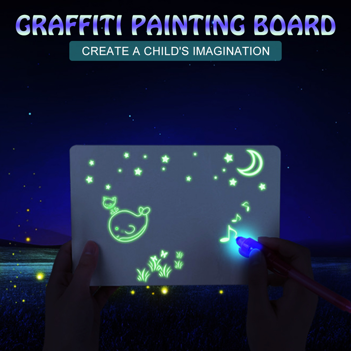 A3A4A5-Magic-Luminous-3D-Drawing-Board-Fluorescent-Developing-Toy-Graffiti-Doodle-Drawing-Board-Kids-1619563-1