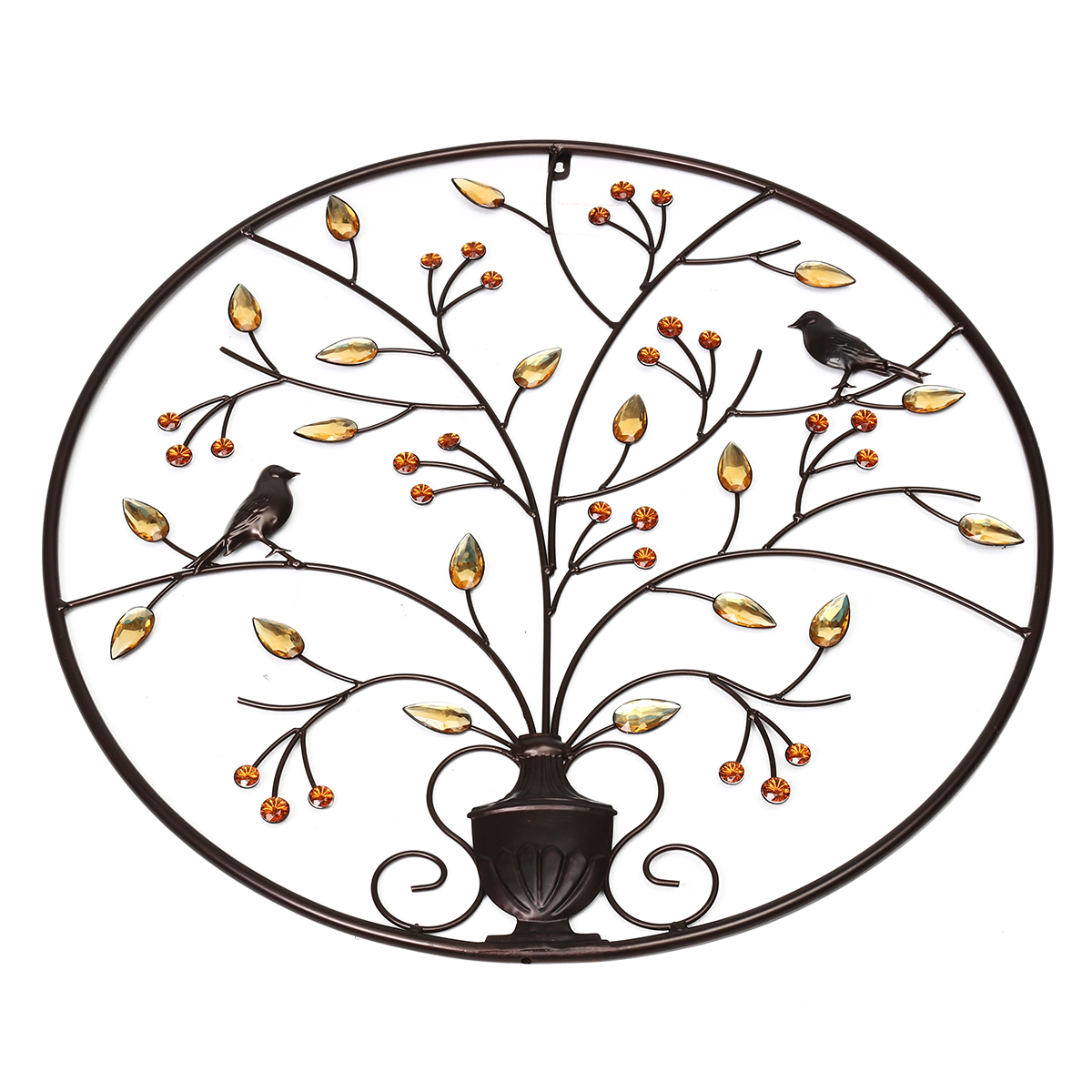 Brown-Tree-of-Life-Wall-Hanging-Art-Picture-Metal-Iron-Sculpture-BIG-62cm-Wall-Decorative-Art-Kit-Ga-1765506-12