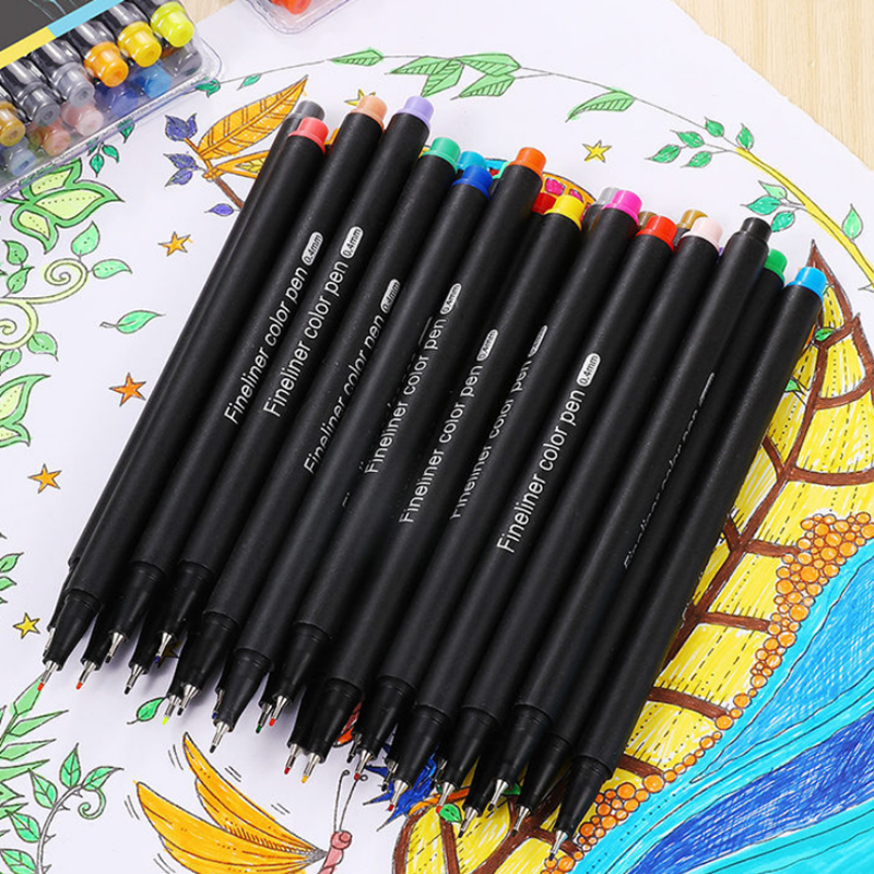Colorful-Hook-Line-Pen-122436-Colors-04mm-Needle-Pen-Set-Markers-Pens-Fine-Tip-Drawing-Pen-Art-Offic-1655770-1