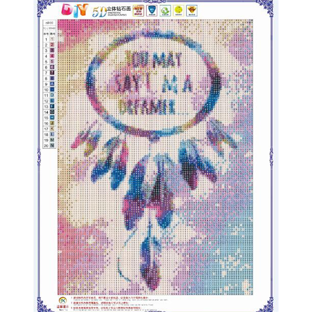 DIY-5D-Diamond-Painting-Color-Wind-Chime-Painting-Embroidery-Cross-Stitch-Full-Round-Drill-Gift-Home-1762884-2