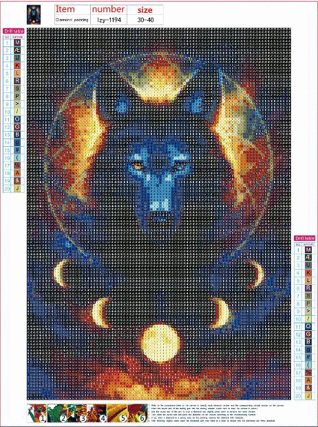 DIY-Diamond-Painting-Animal-Wolf-5D-Full-Diamond-Art-Craft-Kit-Handmade-Wall-Decorations-Gifts-for-K-1714313-2
