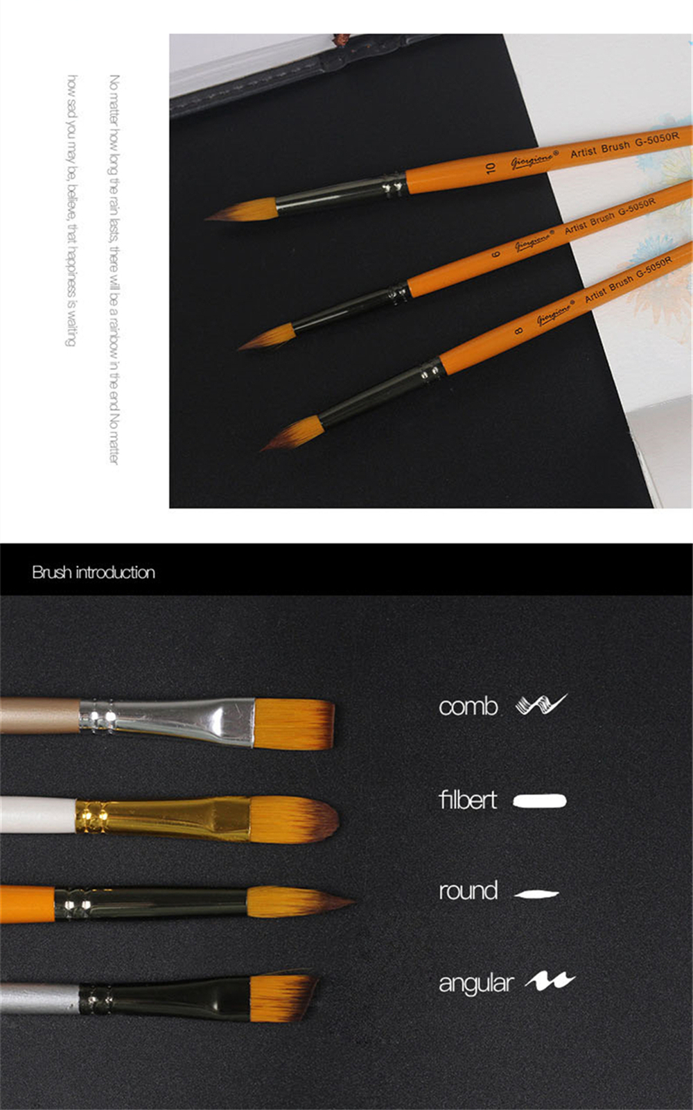 Giorgione-5pcsset-Painting-Brush-Set-Gouache-Paint-Different-Shape-Nylon-Oil-Watercolor-Brush-Set-St-1738472-6