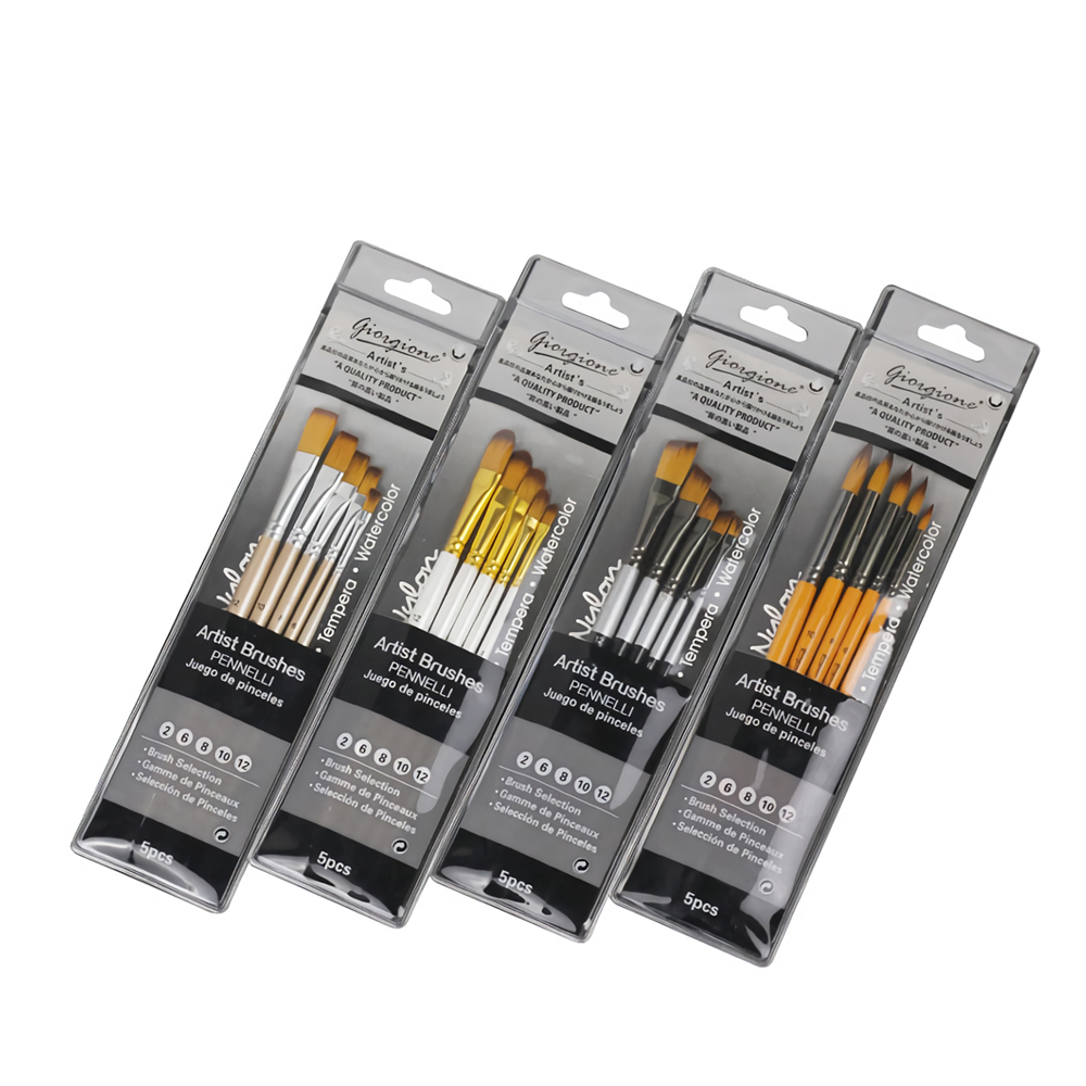 Giorgione-5pcsset-Painting-Brush-Set-Gouache-Paint-Different-Shape-Nylon-Oil-Watercolor-Brush-Set-St-1738472-9