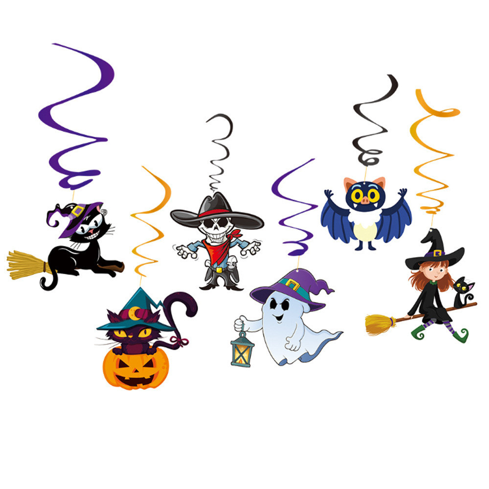 Halloween-Party-Decoration-Letter-Flag-Floral-Spiral-Pendant-Childrens-Party-Kindergarten-Decoration-1721031-2