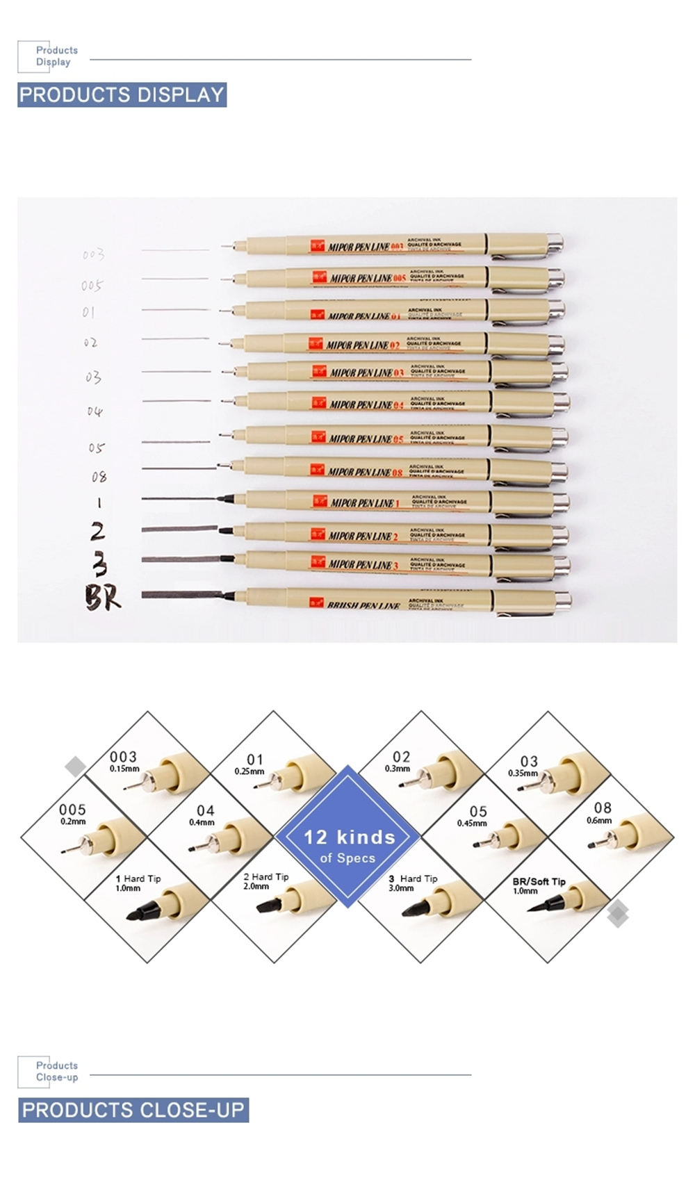 Haocai-CY069-Fineliner-Marker-Sketch-Pen-Set-Alcohol-Based-Marker-Water-Painting-Coloring-Marker-Pen-1744570-2