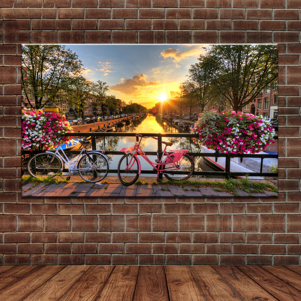 Paint-By-Numbers-Wall-Art-Beautiful-Sunrise-Flower-Bike-On-The-Bridge-In-Amsterdam-Poster-Living-Roo-1748733-14