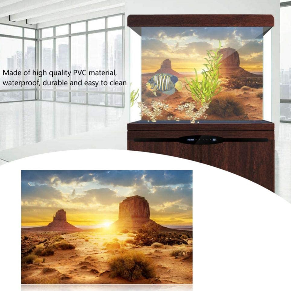 Sun-Desert-Adhesive-Poster-Aquarium-Fish-Tank-Background-Sticker-Home-Office-Decor-1749093-2