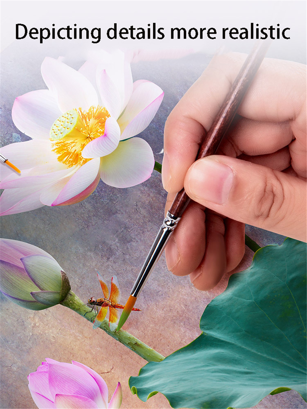 Transon-700-Painting-Brush-7pcs-Set-Watercolor-Gouache-Line-Drawing-Pen-Nylon-Nib-7-Specs-Brush-Set--1742991-11