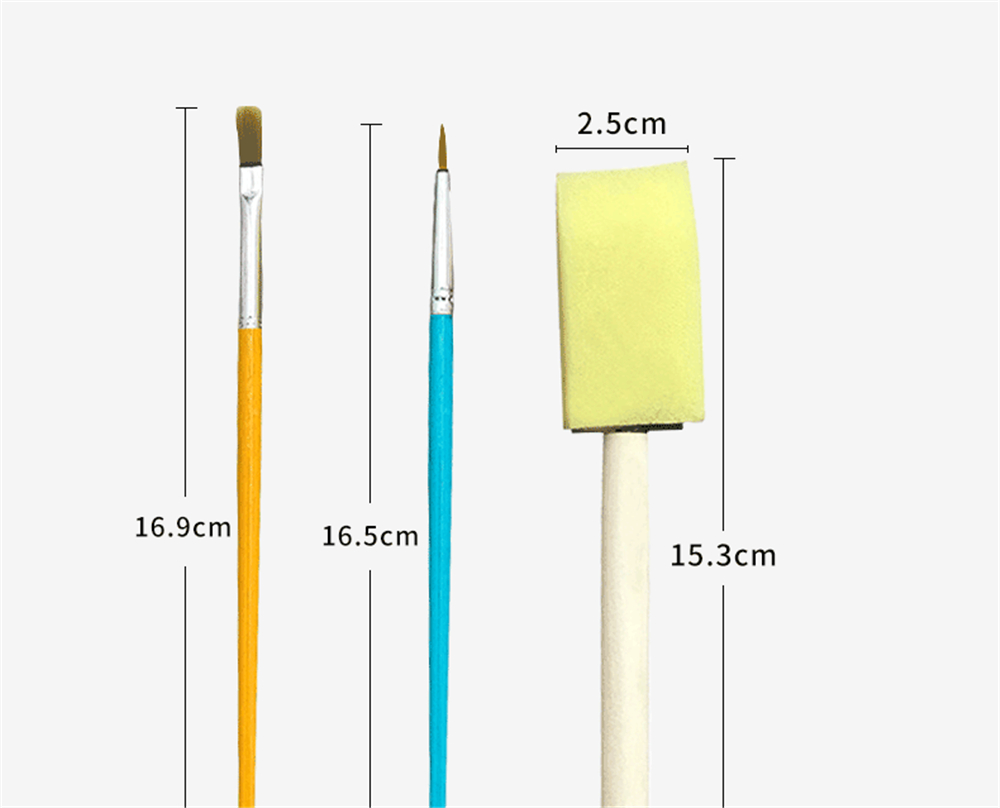 Xunliduocai-HM-030-2-30Pcs-Painting-Brush-Set-Colorful-Painting-Sponge-Brush-Seal-Pen-Set-For-Childr-1752069-5