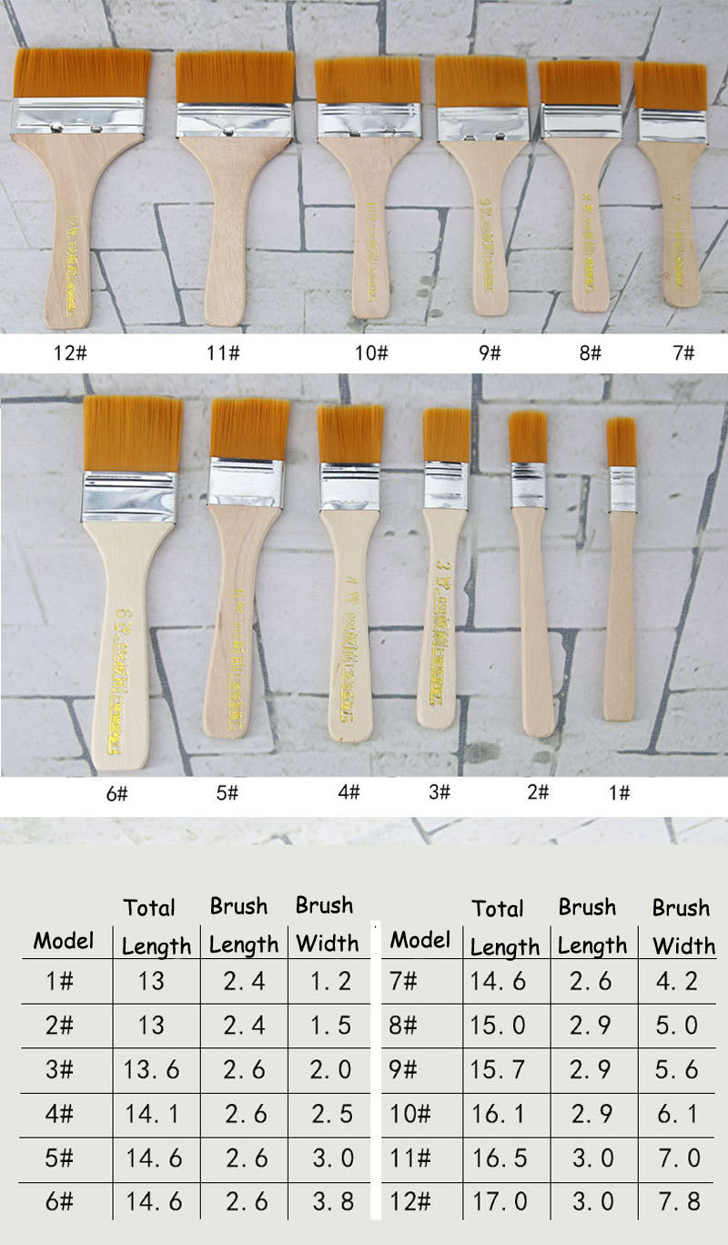 Yuxiang-1-Piece-Nylon-Hair-Painting-Brush-Oil-Watercolor-Water-Powder-Propylene-Acrylic-Differeent-S-1560340-3