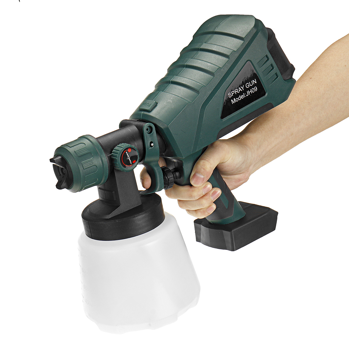 800W-1000ml-Cordless-Rechargeable-Electric-Paint-Sprayer-Spray-Guns-W-Adjustment-Knob-For-Makita-18V-1901191-7