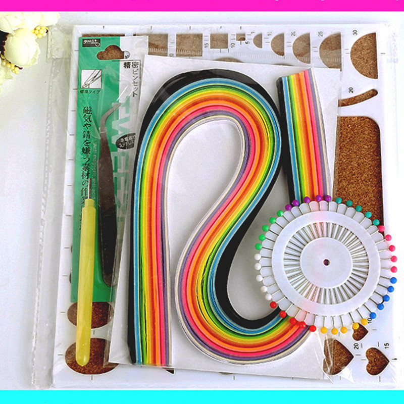 1-Set-DIY-Quilling-Tool-Origami-Template-Paper-Pen-Mould-Tweezer-Needles-Random-Color-1073834-1