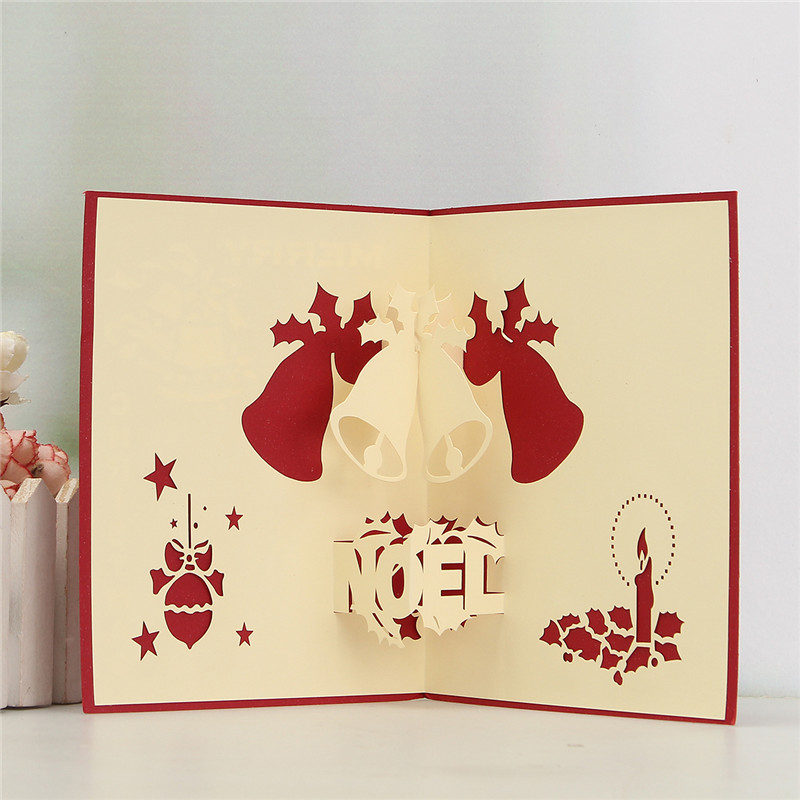 3D-Pop-Up-Greeting-Card-Table-Merry-Christmas-Post-Card-Gift-Craft-Paper-DIY-1084901-3