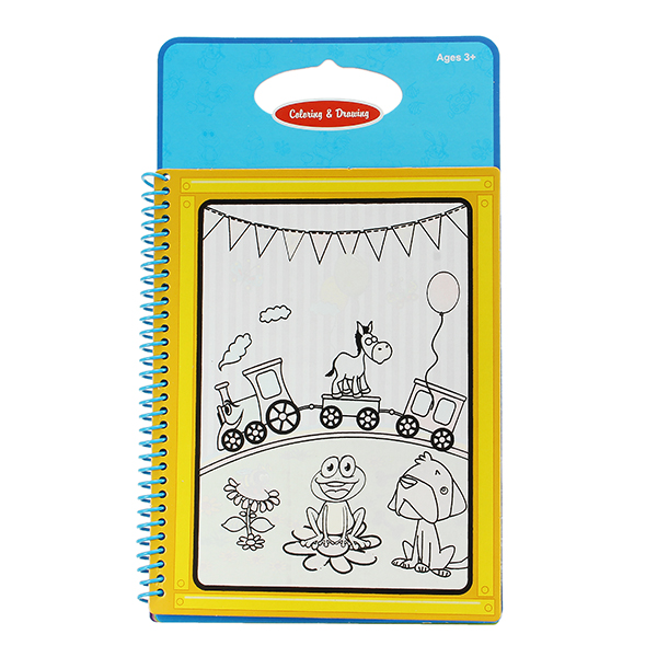 Coolplay-Magic-Children-Water-Drawing-Book-With-1-Magic-Pen--1Coloring-Book-Water-Painting-Board-1160192-3