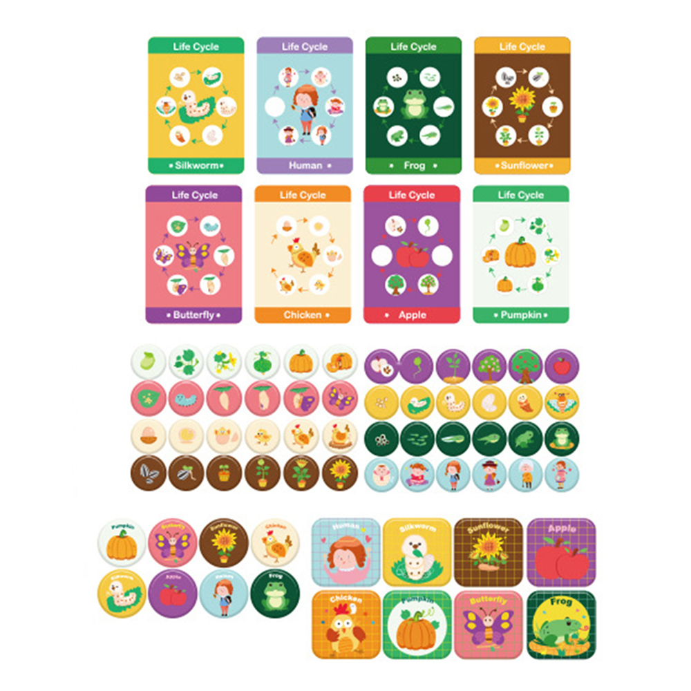 Magnetic-Puzzle-Leaning-Life-Cycle-Animal-Human-Growth-Educational-Kids-Toys-for-Kids-Gift-1636847-3