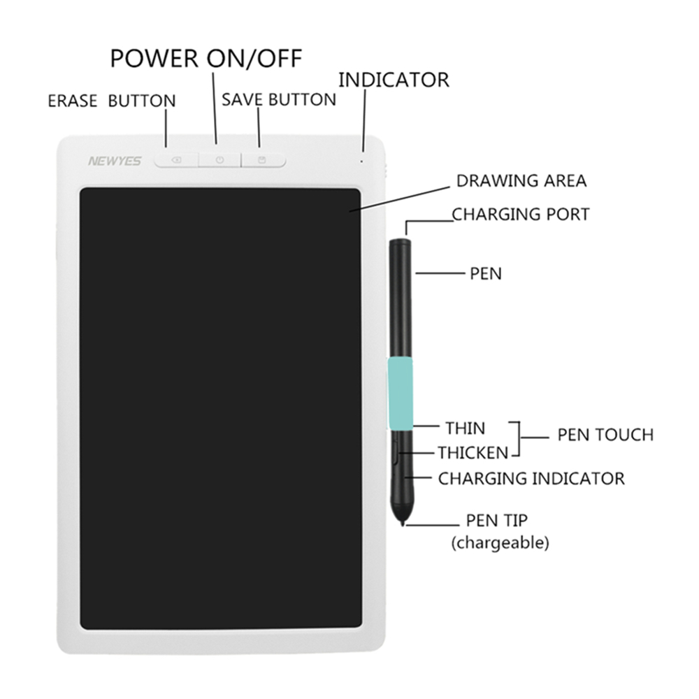 NEWYES-10inch-Bluetooth-Archive-Synchronize-Writing-Tablet-Save-Drawing-LCD-Office-Family-Graffiti-T-1446888-4