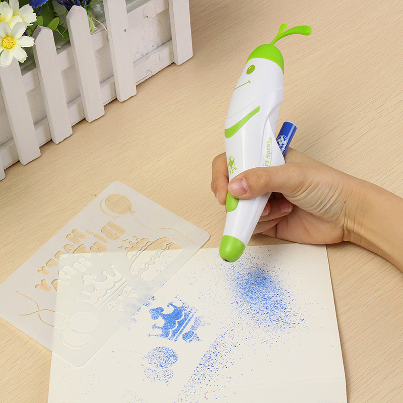 Watercolor-Pen-12-Colors-With-Painting-Templates-Dust-Free-Cloth-Battery-Operated-Toys-1234178-6