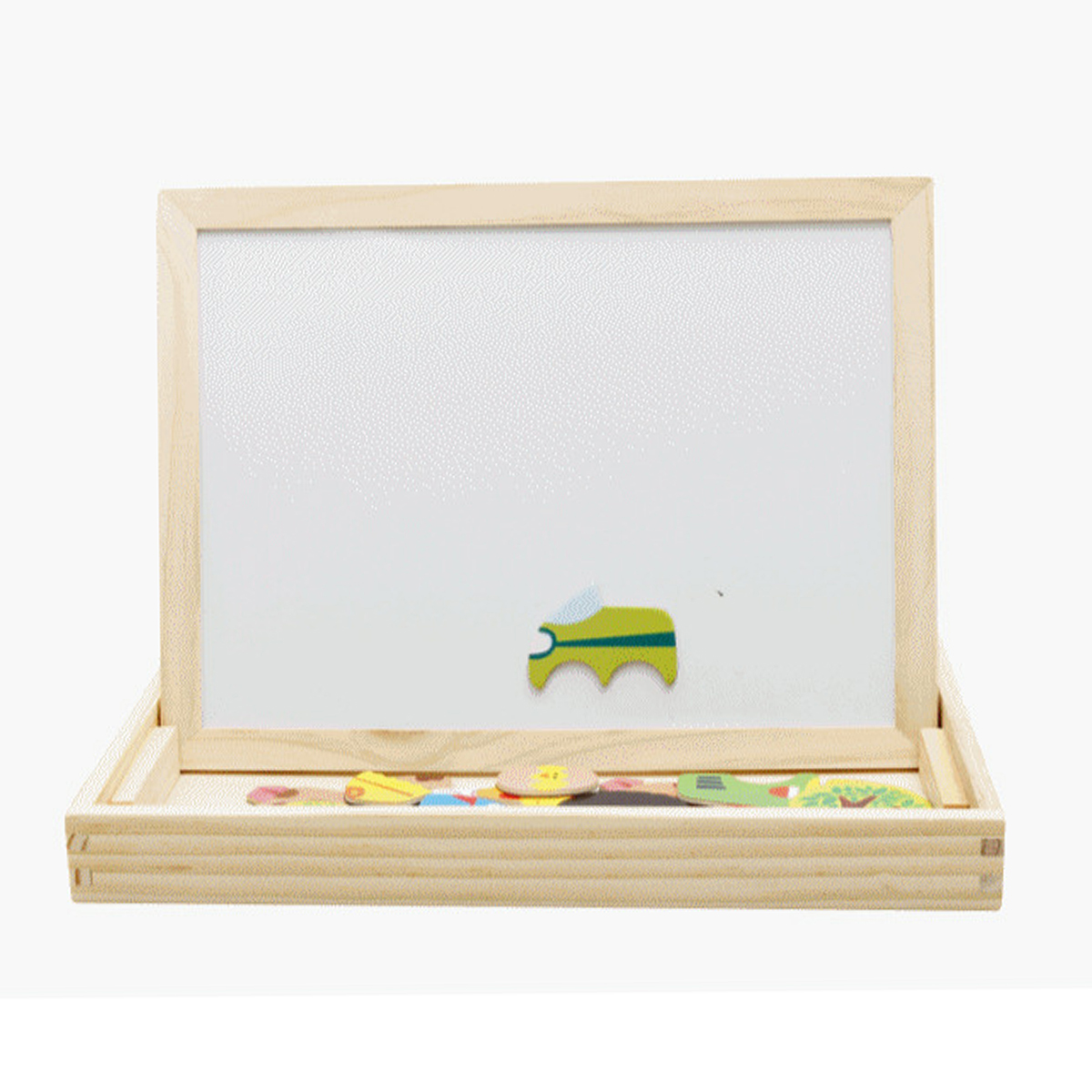 Wooden-DIY-Magnetic-Drawing-Board-Forest-Paradise-Childrens-Early-Educational-Learning-Toys-1676971-9