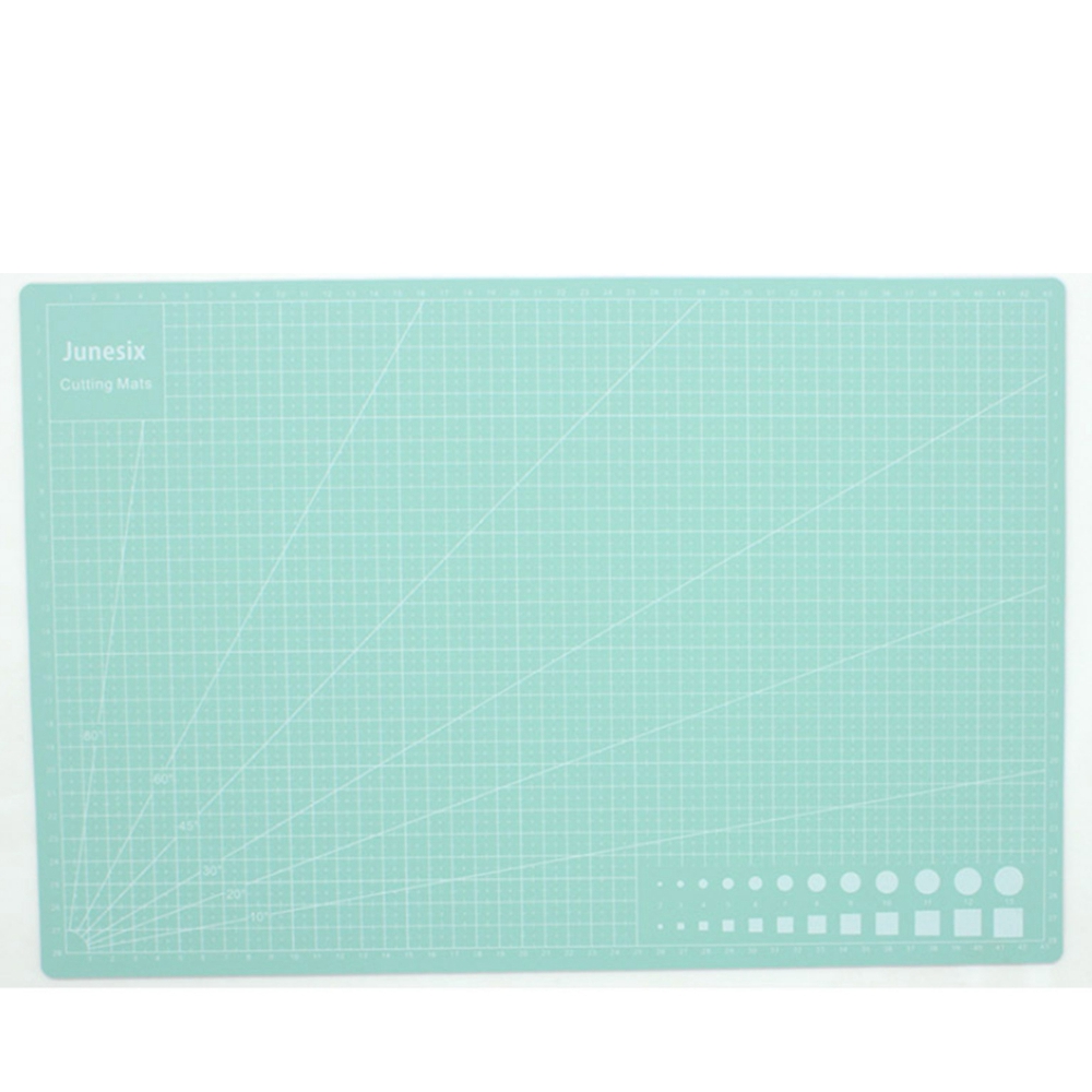 Junesix-A3-Gray-Core-Cutting-Pad-DIY-Tools-Double-sided-Cutting-Pad-PVC-Craft-Card-Fabric-Leather-Pa-1700490-5