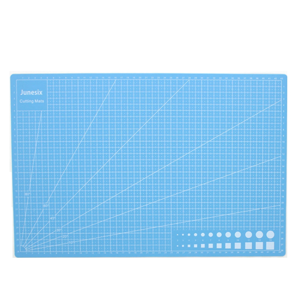 Junesix-A3-Gray-Core-Cutting-Pad-DIY-Tools-Double-sided-Cutting-Pad-PVC-Craft-Card-Fabric-Leather-Pa-1700490-6