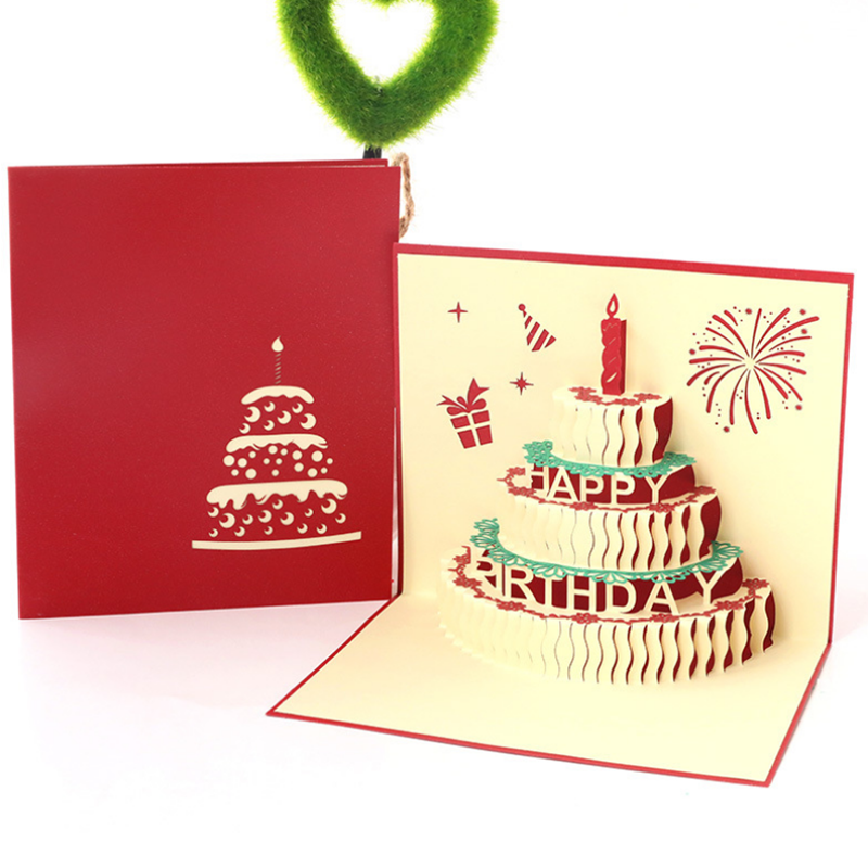 1Pcs-Cake-Shape-Vintage-Creative-Greeting-Cards-Birthday-Gift-Card-1655028-1