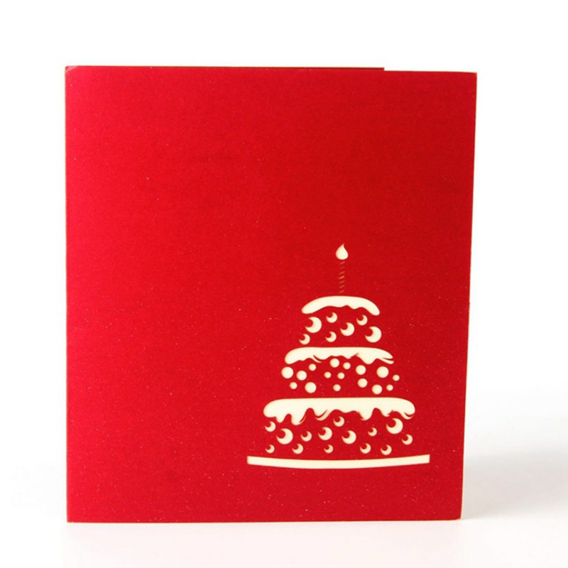 1Pcs-Cake-Shape-Vintage-Creative-Greeting-Cards-Birthday-Gift-Card-1655028-2