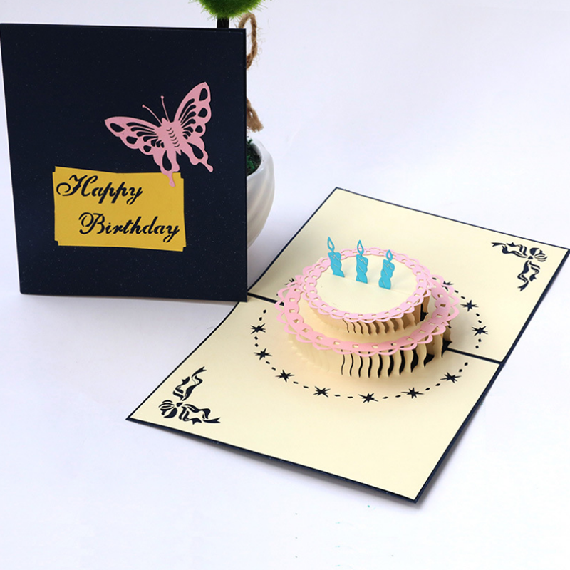 1Pcs-Vintage-Cake-Shape-Greeting-Cards-Birthday-Gift-Decoration-Card-1655018-3