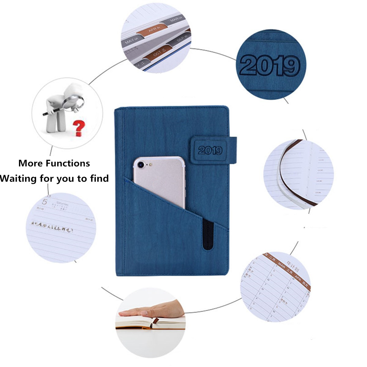 2019-A5-Planner-Diary-Scheduler-School-Study-Notebook-Diary-Weekly-Planner-Notebook-School-Office-Su-1542605-2