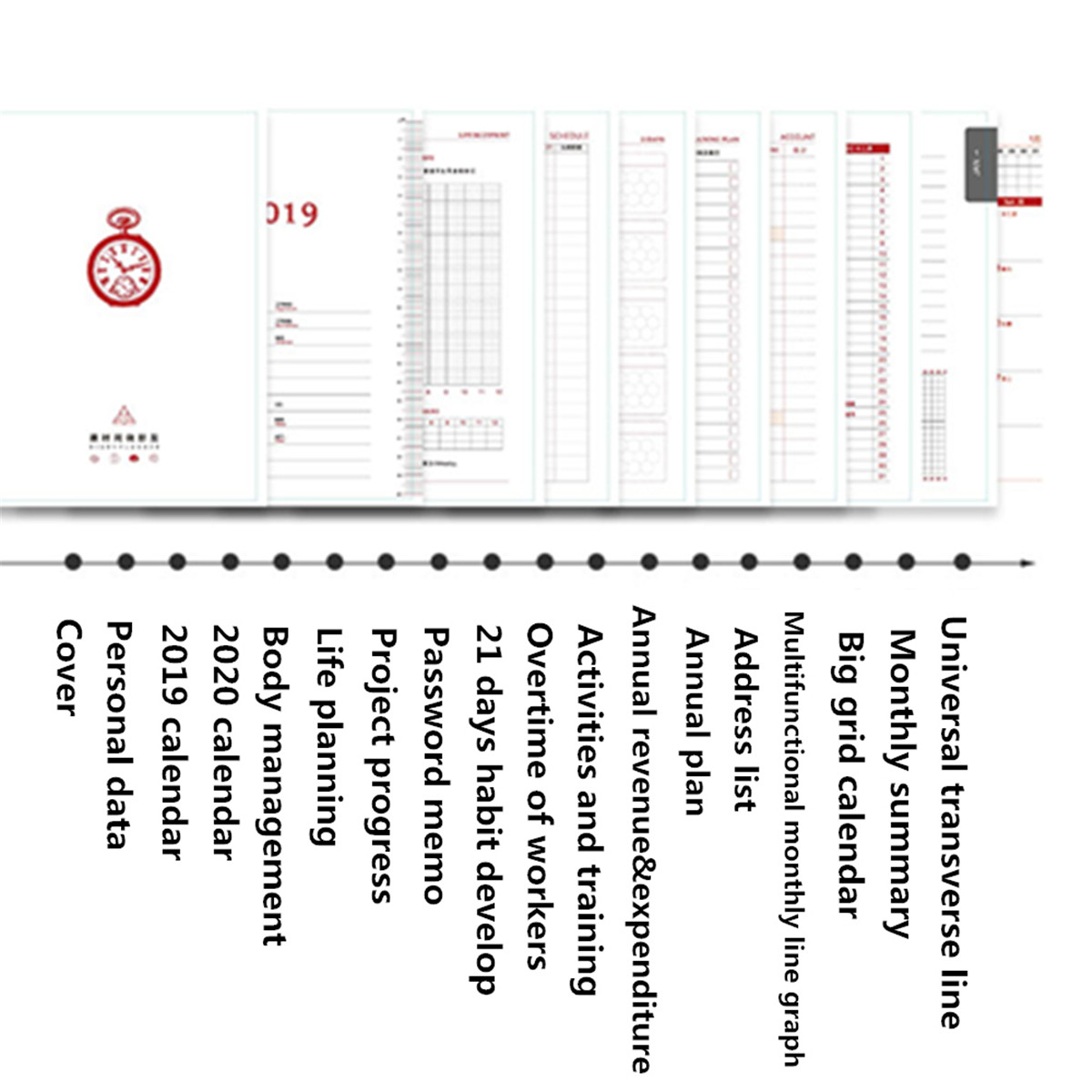 2019-A5-Planner-Diary-Scheduler-School-Study-Notebook-Diary-Weekly-Planner-Notebook-School-Office-Su-1542605-4