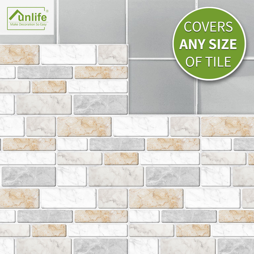 92754pcs-Warm-Marble-Tile-Wall-Stickers-Self-adhesive-Wall-Paper-DIY-Home-Decor-1732820-1