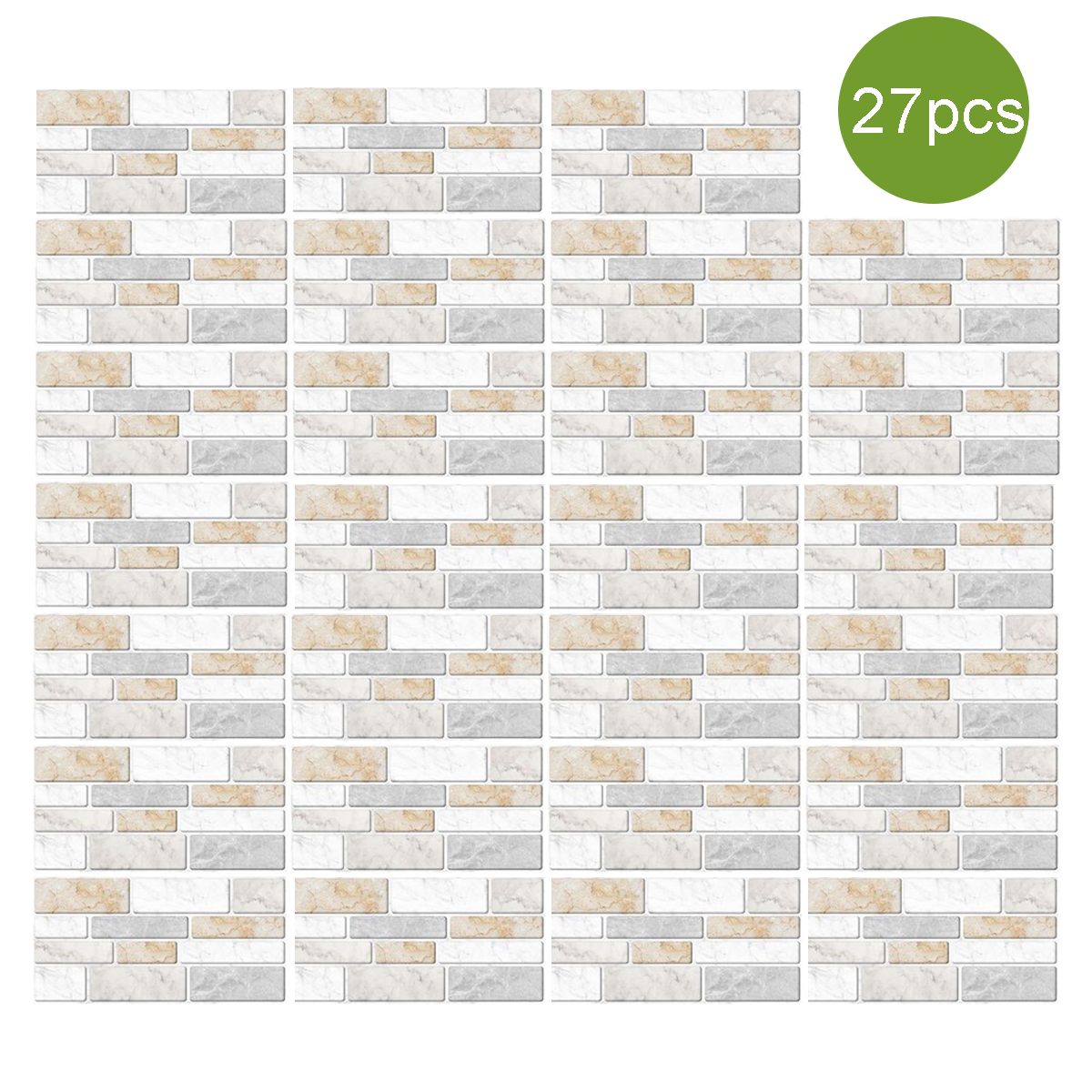 92754pcs-Warm-Marble-Tile-Wall-Stickers-Self-adhesive-Wall-Paper-DIY-Home-Decor-1732820-4