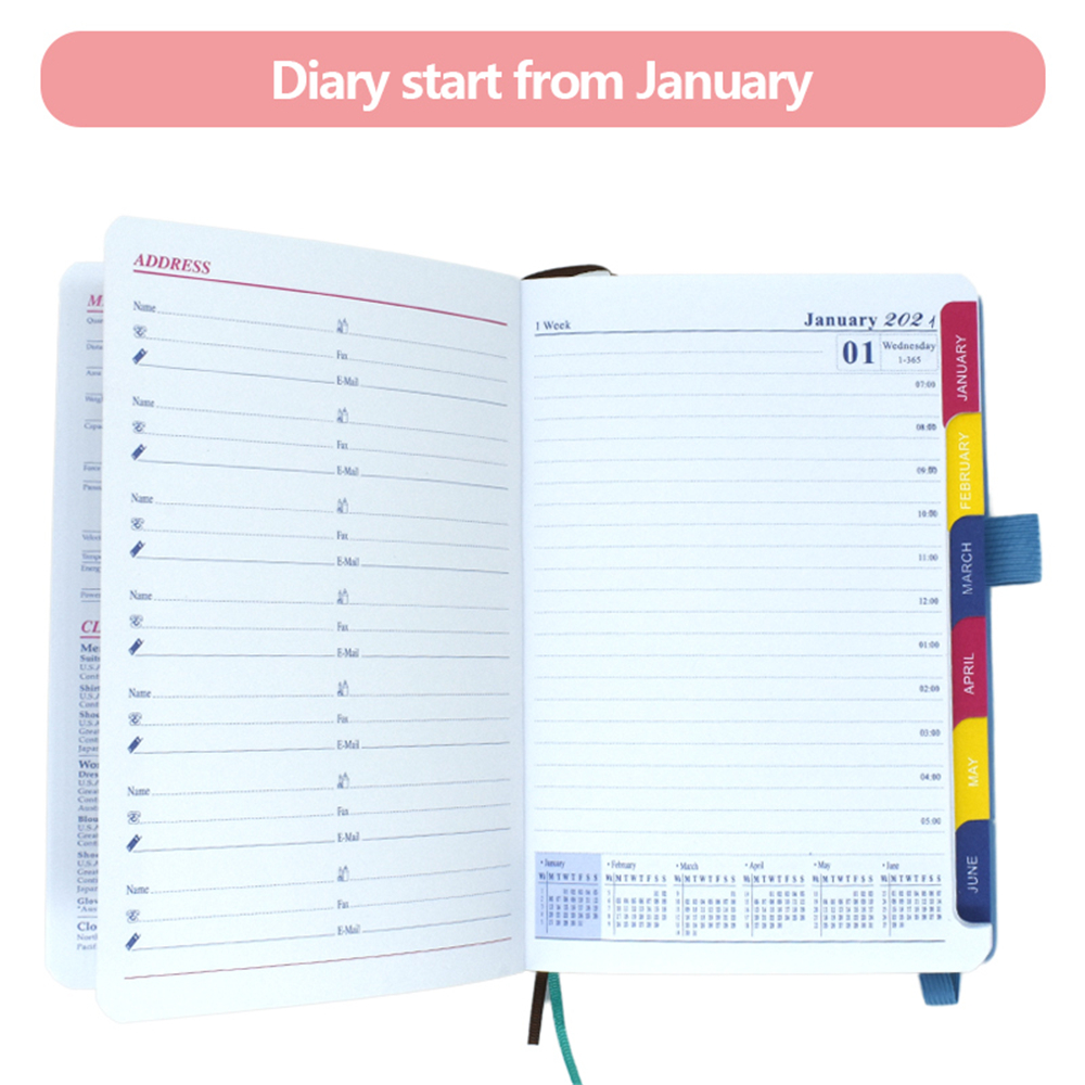 A5-Agenda-2021-planner-Notebook-Jan-Dec-English-Language-164-Sheet-PU-Leather-Soft-Cover-School-Plan-1790886-13