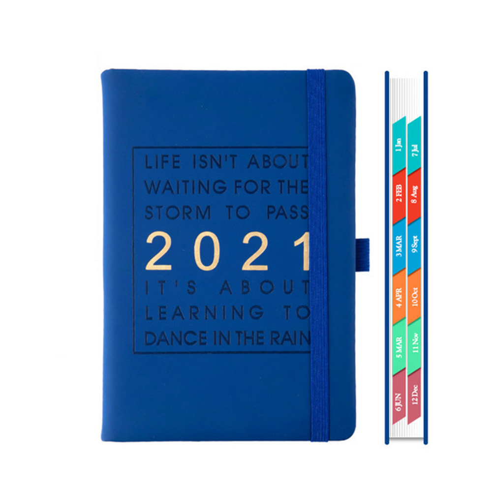 A5-Agenda-2021-planner-Notebook-Jan-Dec-English-Language-164-Sheet-PU-Leather-Soft-Cover-School-Plan-1790886-19
