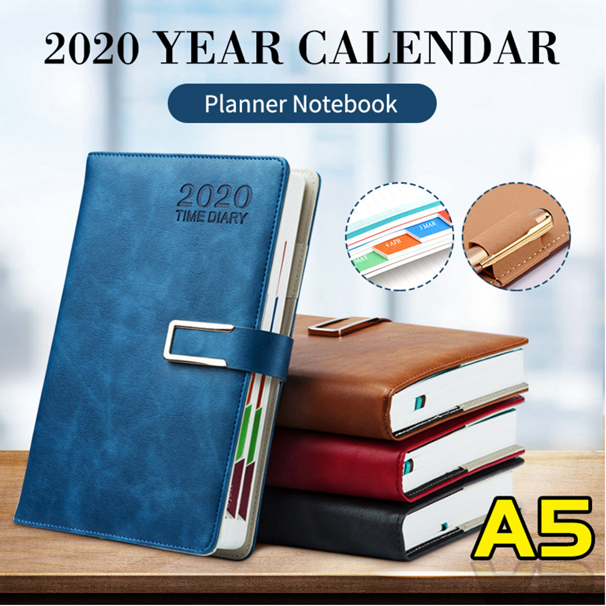 A5-Size-2020-Planner-Agenda-Annual-Calendar-Notebook-Portable-Weekly-Notes-Manual-DIY-Diary-Monthly--1621745-1