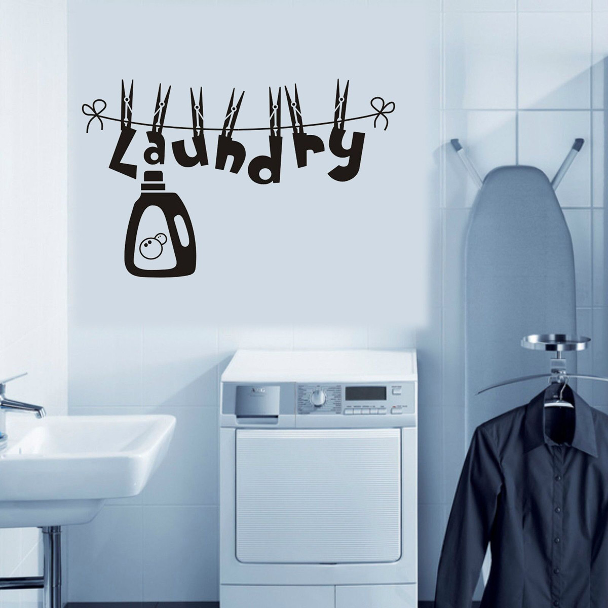 Laundry-Room-Wall-Sticker-PVC-Waterproof-Removable-Wall-Sticker-Painting-Home-Decor-1719040-4