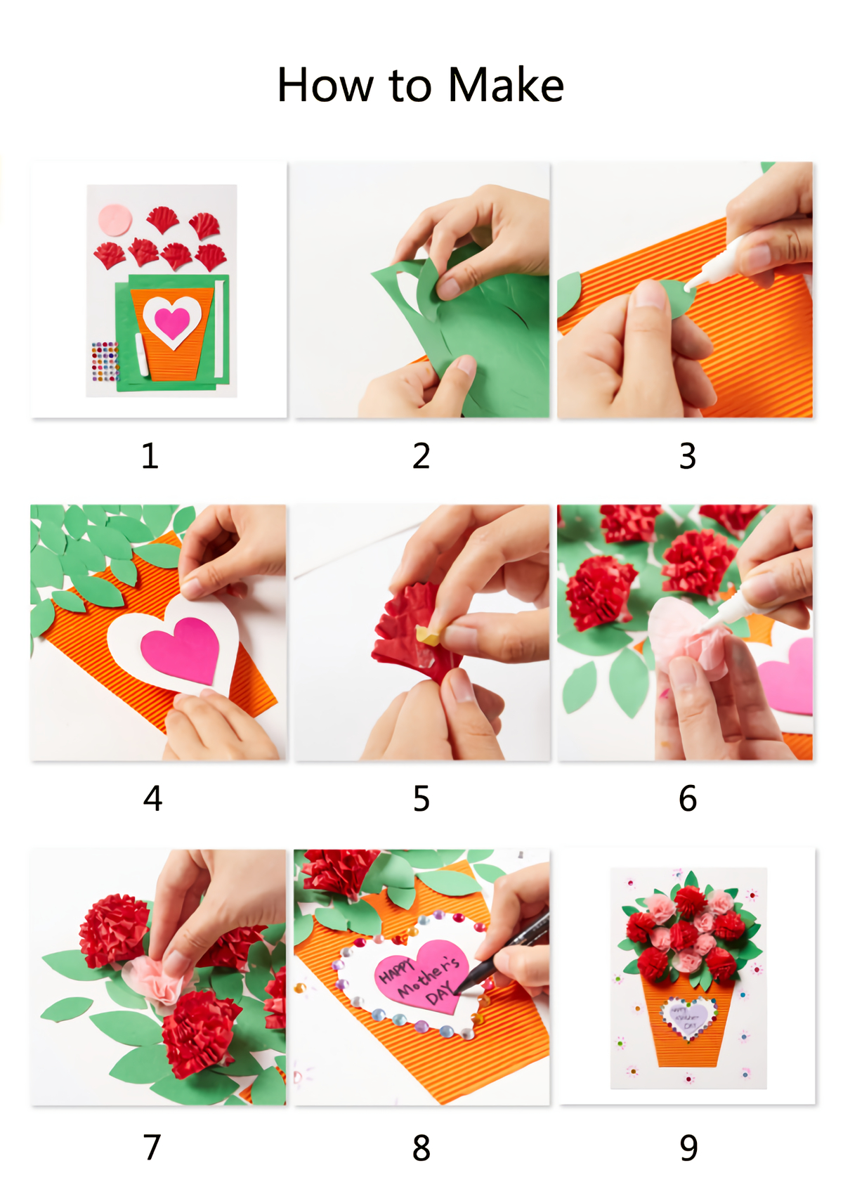 M1642-DIY-Handmade-3D-Mothers-Day-Greeting-Card-Set-Carnation-Flower-Paper-Anniversary-Birthday-Than-1668377-2