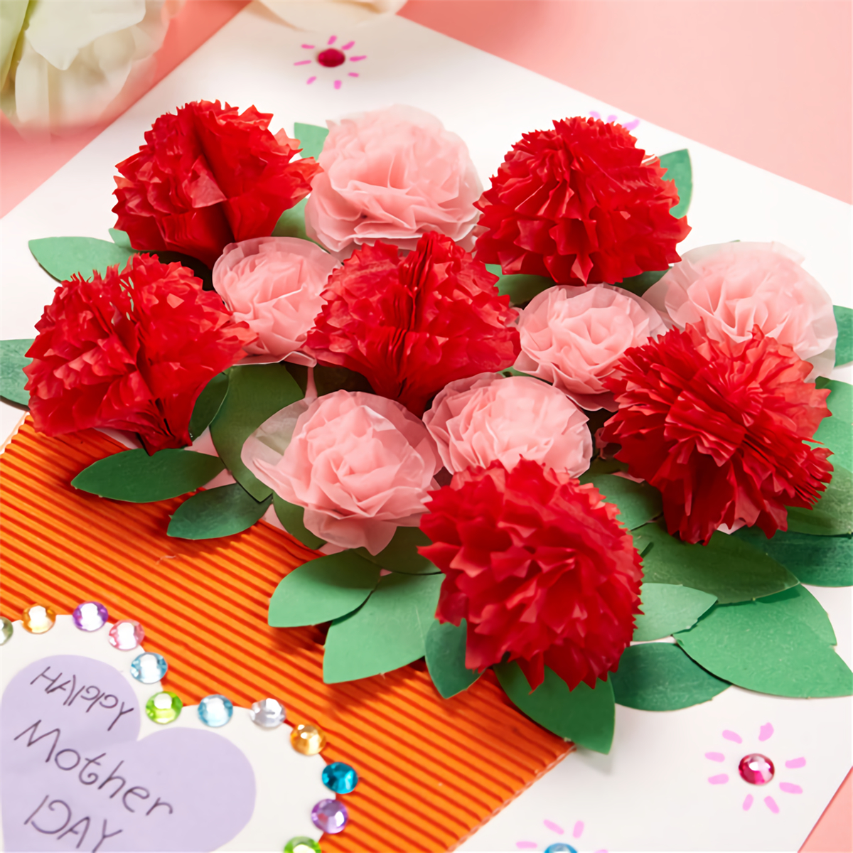 M1642-DIY-Handmade-3D-Mothers-Day-Greeting-Card-Set-Carnation-Flower-Paper-Anniversary-Birthday-Than-1668377-6