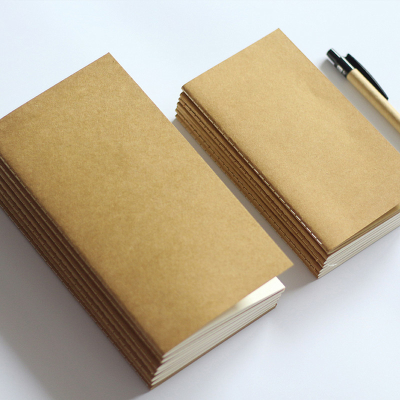 Standard-Kraft-Paper-Notebook-Blank-Dot-Grid-Notepad-Diary-Journal-Planner-Organizer-Filler-Paper-1255877-1