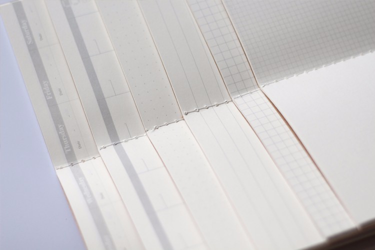Standard-Kraft-Paper-Notebook-Blank-Dot-Grid-Notepad-Diary-Journal-Planner-Organizer-Filler-Paper-1255877-3