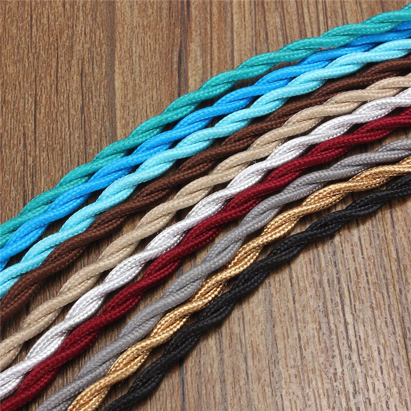 10M-Vintage-2-Core-Twist-Braided-Fabric-Cable-Wire-Electric-Lighting-Cord-1068745-1