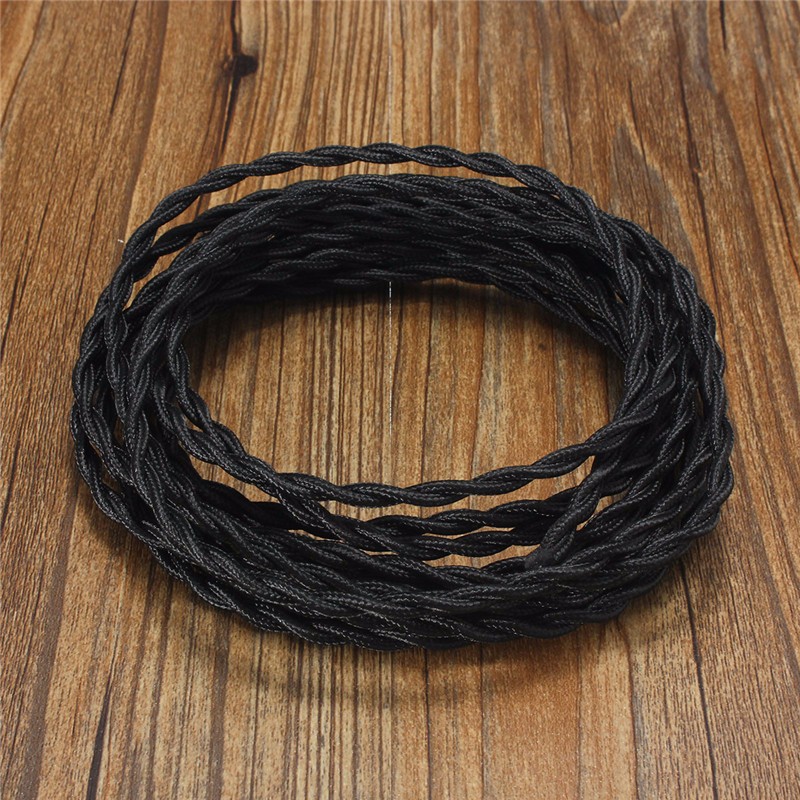 10M-Vintage-2-Core-Twist-Braided-Fabric-Cable-Wire-Electric-Lighting-Cord-1068745-9