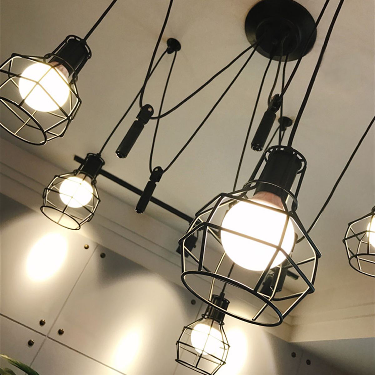 135-Heads-Nordic-Style-Retro-Modern-Ceiling-Light-LED-Pendant-Lamp-Dining-Room-Chandelier-1714406-6