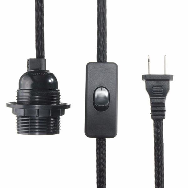 25M-Cord-E27E26-Edison-Pendant-Light-Holder-Hanging-Lamp-Socket-US-Plug-Adapter-Switch-1055926-6